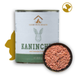 Nassfutter Kaninchen mit Gemüse und Beeren